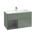 Villeroy Boch Finion G030GKGM Тумба под раковину 996х498 мм (anthracite matt/olive matt)