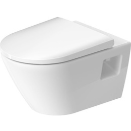 Унитаз подвесной Duravit D-Neo 45780900A1 (2578090000+0021690000), белый