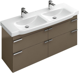 Тумба под раковину A85200N9 VILLEROY&BOCH SENTIQUE, 1250x550x426 мм