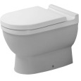 Приставной унитаз Duravit Starck 3 0124090000, белый