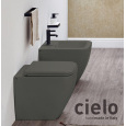 Ceramica CIELO Shui Comfort SHCOVACM - Унитаз напольный пристенный 55*38 см (Cemento)