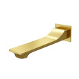 Излив для ванны WasserKRAFT A174, настенный, PVD-покрытие матовое золото