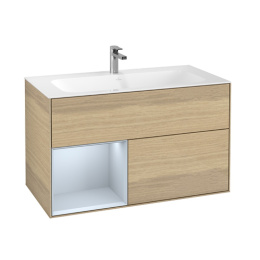 Villeroy Boch Finion F030HAPC Тумба под раковину 996х498 мм (cloud matt/oak veneer)