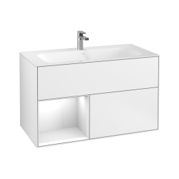 Villeroy Boch Finion F030MTMT Тумба под раковину 996х498 мм (White Matt)