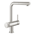 Grohe Blue 31721DC0 Смеситель для кухни с функцией фильтрации воды, выдвижной излив