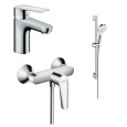 Комплект смесителей Hansgrohe Logis E (71177000/71610000/26532400) хром