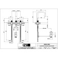 Смеситель для раковины Gessi Inciso (58013#031) хром