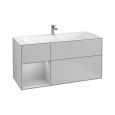 Villeroy Boch Finion F060GJGJ Тумба под раковину 1196х498 мм (light grey matt/light grey matt)