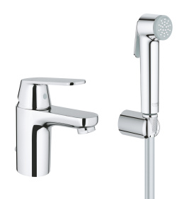 Grohe Eurosmart Cosmopolitan 23125000 Смеситель для раковины с душем с минибиде лейкой