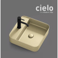 Ceramica CIELO Shui Comfort SHCOLAQF CN - Раковина для ванной комнаты 44*43 см, подвесная - накладна