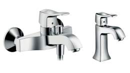 Комплект смесителей Hansgrohe Metris Classic (31478000/31075000) хром