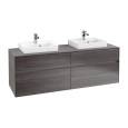 Villeroy Boch Collaro C02100FQ Тумба под раковину 1600х500 мм (Oak Graphite)