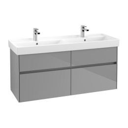 Villeroy Boch Collaro C01300FP Тумба под раковину 1254х444 мм (Glossy Grey)