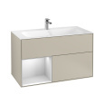 Villeroy Boch Finion F030MTHH Тумба под раковину 996х498 мм (white matt/sand matt)