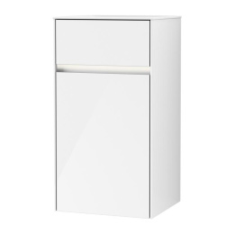 Villeroy Boch Collaro C032L1DH Шкаф боковой для ванной комнаты, петли справа (Glossy White)