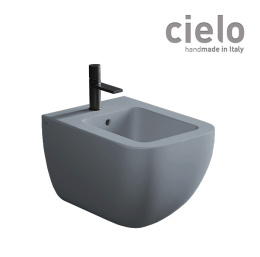 Ceramica CIELO Shui Comfort SHCOBS BR - Биде подвесное 55*37 см, с отверстием для смесителя (Brina)