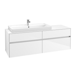 Villeroy Boch Collaro C02900DH Тумба под раковину 1600х500 мм (Glossy White)