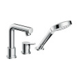 Смеситель для ванны и душа Hansgrohe Talis S (72417000) хром