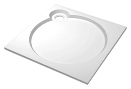 Поддон душевой Cezares Tray TRAY-S-A-100-56-W, 100 х 100 см, белый, из искусственного камня