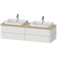 Тумба под раковину Duravit Happy D.2 Plus HP4974B3939, белый