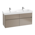 Villeroy Boch Collaro C01300VG Тумба под раковину 1254х444 мм (Truffle Grey)