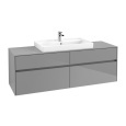 Villeroy Boch Collaro C02800FP Тумба под раковину 1600х500 мм (Glossy Grey)