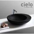 Ceramica CIELO Le Giare LGLA60N - Раковина накладная на столешницу 60*45 см (черная глянцевая)