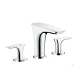 Смеситель для раковины Hansgrohe PuraVida (15063000) хром, белый