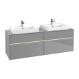 Villeroy Boch Collaro C024L0FP Тумба под раковину 1600х500 мм (Glossy Grey)