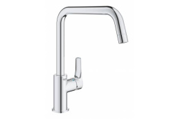 Смеситель для кухни GROHE Eurosmart 2021, U-образный высокий излив, хром (30567000)