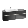 Villeroy Boch Collaro C026L0PD Тумба под раковину 1600х500 мм (Black Matt Lacquer)