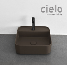 Ceramica CIELO Shui Comfort SHCOLAQF CA - Раковина для ванной комнаты 44*43 см, подвесная - накладна