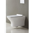 Подвесной унитаз BelBagno Romano BB248CHR-SM, безободковый