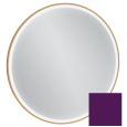 Зеркало Jacob Delafon Odeon Rive Gauche EB1289-S20, 70 см, с подсветкой, лакированная рама сливовый 