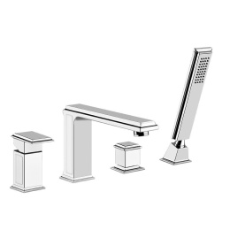 Смеситель для ванны Gessi Eleganza (46037#031) хром