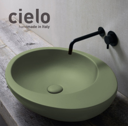 Ceramica CIELO Le Giare LGLA60AG - Раковина накладная на столешницу 60*45 см (Agave)