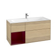 Villeroy Boch Finion F060HBPC Тумба под раковину 1196х498 мм (peony matt/oak veneer)