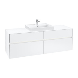 Villeroy Boch Collaro C025L0MS Тумба под раковину 1600х500 мм (White Matt)