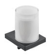 Дозатор жидкого мыла Keuco Edition 11 11152139000, белый матовый/хром черный шлифованный