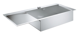 Grohe K1000 31582SD0 Мойка для кухни из нержавейки, 1 чаша с крылом