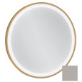 Зеркало Jacob Delafon Odeon Rive Gauche EB1288-S21, 50 см, с подсветкой, лакированная рама серый тит
