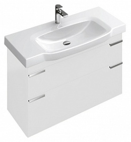 Тумба с раковиной Villeroy & Boch Sentique 80 A854 00DH+ белая