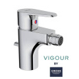 Смеситель для биде Grohe Vigour 75147826, с донным клапаном, хром