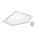 Поддон душевой Cezares Tray TRAY-S-P-100-56-GR, 100 х 100 см, серый, из искусственного камня