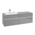 Villeroy Boch Collaro C022L0FP Тумба под раковину 1600х500 мм (Glossy Grey)