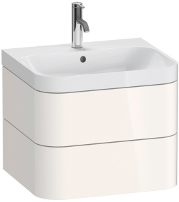 Умывальник 57,5 см Duravit Happy D.2 Plus HP4345O2222, белый