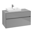 Villeroy Boch Collaro C01400FP Тумба под раковину 1000х500 мм (Glossy Grey)