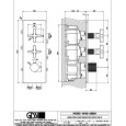 Термостат для ванны Gessi Inciso (58224#031) хром