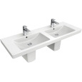 Раковина двойная 7175 D0 R2 VILLEROY&BOCH SUBWAY 2.0, 1300х470 мм