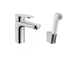 Смеситель для раковины Hansgrohe Vernis Blend (71215000) с гигиеническим душем